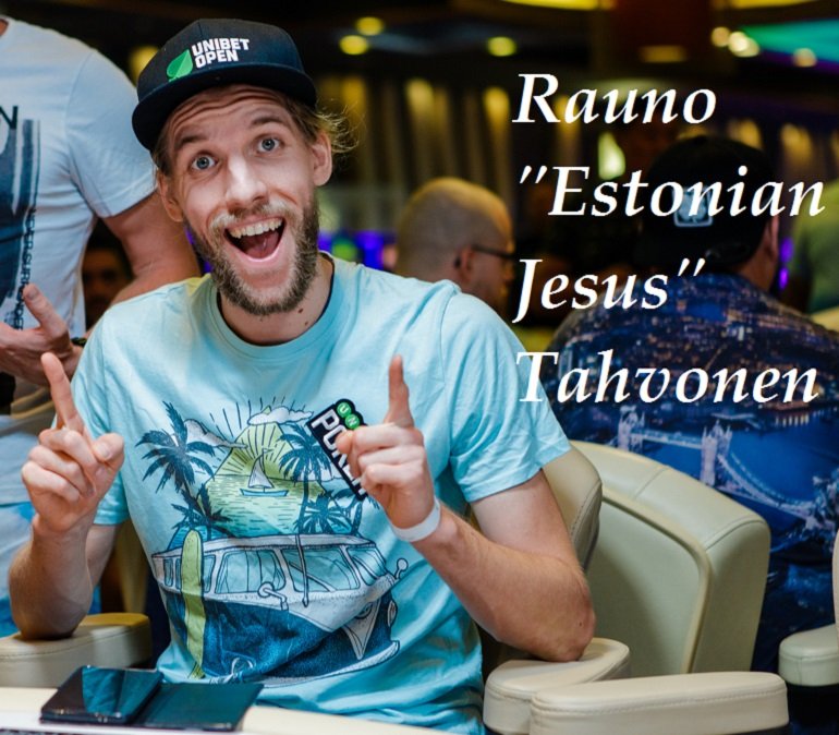 Rauno Estonian Jesus Tahvonen at 2018 Cash Game Festival Bulgaria
